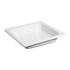 Поддон душевой стальной Ligeya, эмалированный, 700×700×150 мм, без сифона - Фото 2