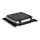 Поддон душевой стальной Ligeya, эмалированный, 700×700×150 мм, без сифона - Фото 3