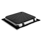 Поддон душевой стальной Ligeya, эмалированный, 900×900×150 мм, без сифона - Фото 3