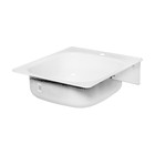 Мойка кухонная стальная «Сантэкс», 450×505×160 мм, эмалированная, с кронштейнами 9397723