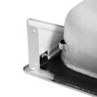 Мойка кухонная стальная «Сантэкс», 450×505×160 мм, эмалированная, с кронштейнами 9397723