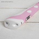3D ручка 3Dali Plus (KIT FB0021Pk), ABS и PLA, розовая (+ трафарет и пластик) - Фото 5