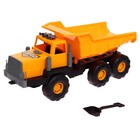Игрушечная машина «Cамосвал Super truck 150», лопатка МИКС - фото 24609058