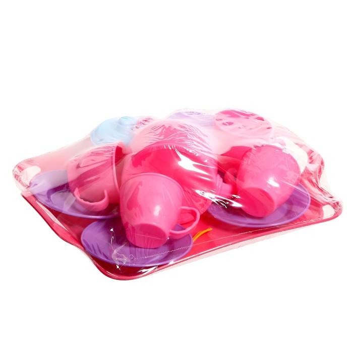 Набор посуды «Чайный», на подносе, 17 предметов 58858