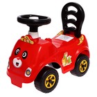 Машина-каталка Cool Riders «Сафари», с клаксоном, цвет красный - фото 4026655