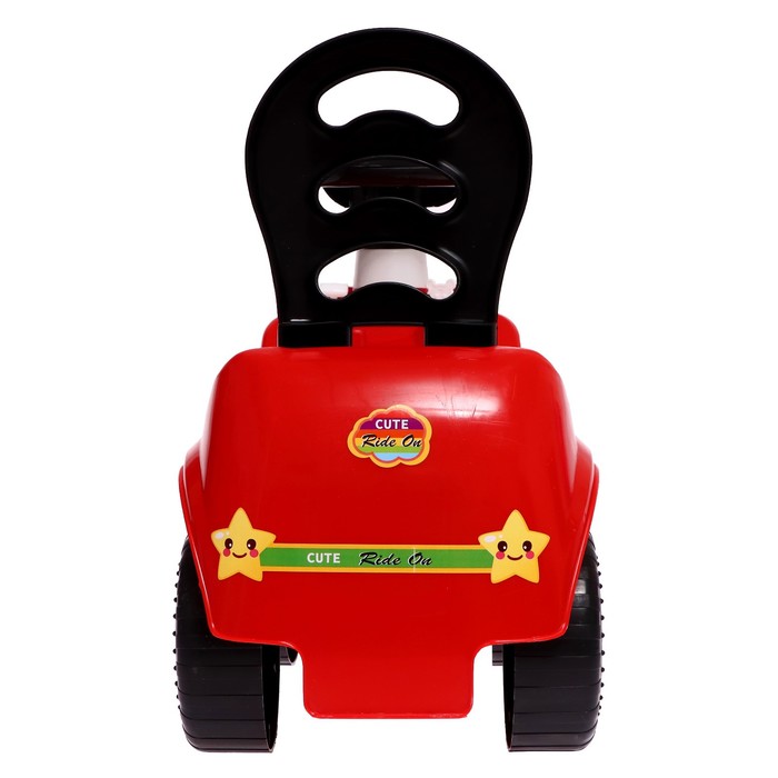 Машина-каталка Cool Riders «Сафари», с клаксоном, цвет красный 58869