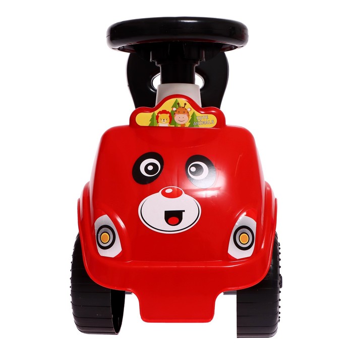 Машина-каталка Cool Riders «Сафари», с клаксоном, цвет красный 58869