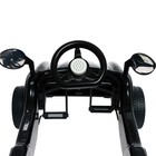 Машина-каталка педальная Cool Riders, с клаксоном, цвет чёрный - фото 7260294