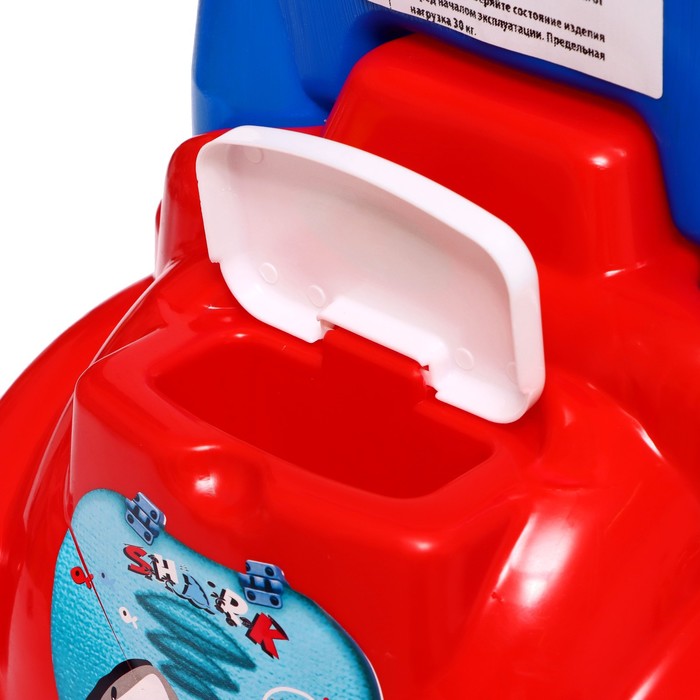 Машина-каталка Cool Riders, с клаксоном, цвет красный 58877