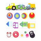 Цилиндры М. Монтессори, цветные - Фото 4