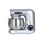 Миксер JVC JK-MX402, планетарный, 1300Вт, 6 скоростей, 3 насадки, 4 л, цвет серебристый - фото 51358621 Миксер JVC JK-MX402, планетарный, 1300Вт, 6 скоростей, 3 насадки, 4 л, цвет серебристый - фото 51358621