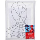 Картина по номерам с подрамником «Человек-паук», 30×40 см - Фото 5