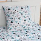 Постельное бельё "LoveLife" 1.5 сп Geometry 147*210,150*215,70*70-1 шт,100% хлопок,бязь 120г/м2 - фото 21928653