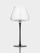 Бокал для вина Magistro «Амьен», 700 мл, h=25 см, стекло, прозрачный, чёрный - Фото 1