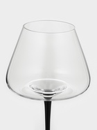 Бокал для вина Magistro «Амьен», 700 мл, h=25 см, стекло, прозрачный, чёрный - Фото 2