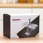 Машинка для лепки пельменей и вареников, 20×12×17.5 см, диаметр внешний 8 см, внутренний 6 см - Фото 6