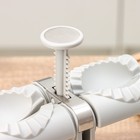 Машинка для лепки пельменей и вареников, 20×12×17.5 см, диаметр внешний 8 см, внутренний 6 см - Фото 4