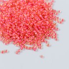 Бисер "Астра"  11/0, 20 гр (311 т. розовый/прозрачный с цветным центром) - фото 3498615