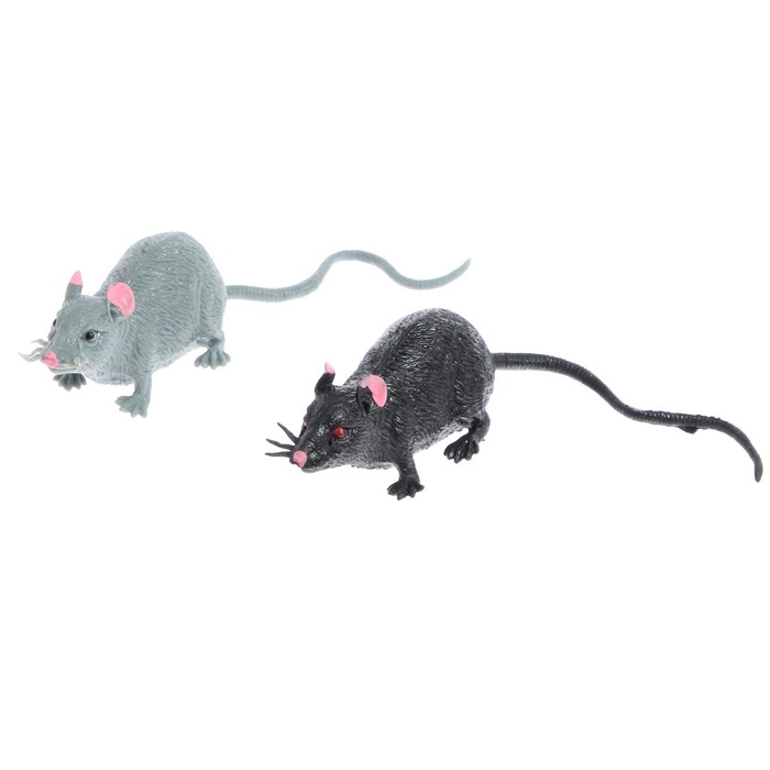 Фигурка животного тянущаяся «Мышка», МИКС