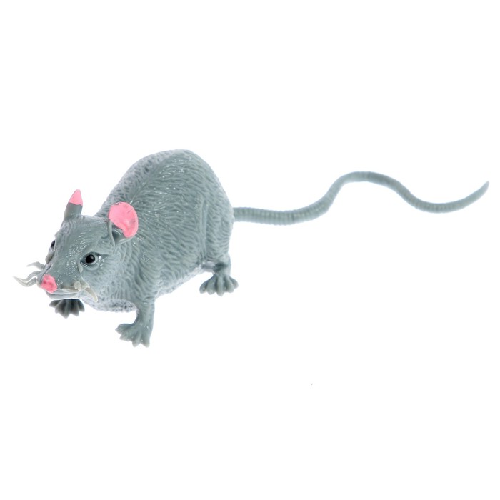 Фигурка животного тянущаяся «Мышка», МИКС - фото 1898802663