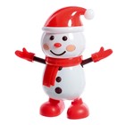 Музыкальная игрушка «Весёлый снеговик», звук, свет, танцует - фото 3885995