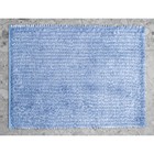 Коврик Senfoni, размер 40х60 см, цвет голубой - Фото 3