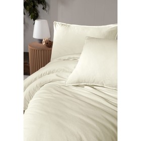 

КПБ Natural Stone Washed, размер 240х260 см, 200х220 см, 50х70 см, цвет кремовый