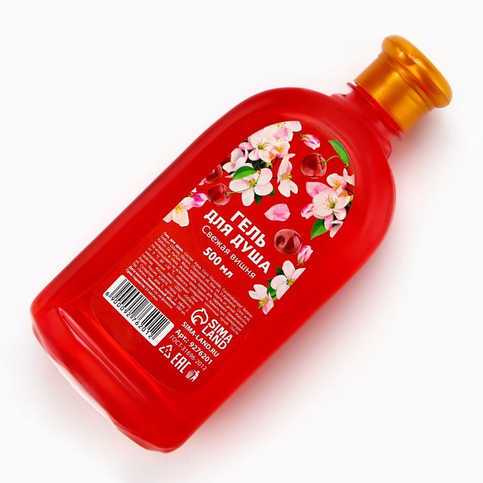 Гель для душа, "Свежая вишня", 500мл 32240