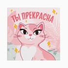 Набор подарочный "Расслабься киса" плед и акс. - фото 805158162