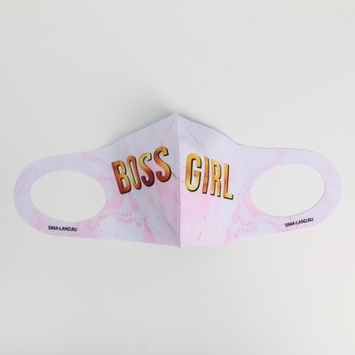Маска из неопрена многоразовая Boss Girl