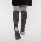 Колготки детские «Гольфик», цвет серый меланж, рост 140-146 см - фото 53702647