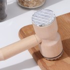 Молоток для мяса, дерево, металл, 30.5×9.5×4.5 см - Фото 2