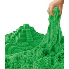 Космический песок, 1 кг, зелёный - фото 9779387
