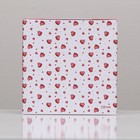 Подарочная коробка "Valentine's Day",квадратная ,19 х 19 х 10 см - фото 24469988