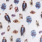 Бумага упаковочная двухсторонняя «Важный мужчина», глянец, 70×100 см - Фото 5