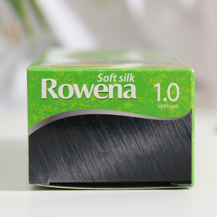 Крем-краска для волос Rowena Soft Silk 1.0 черный, 135 мл 32249