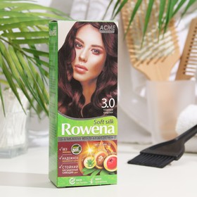 Крем-краска для волос Rowena Soft Silk  3.0 темный каштан, 135 мл
