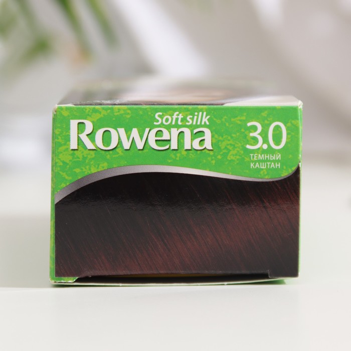 Крем-краска для волос Rowena Soft Silk  3.0 темный каштан, 135 мл 32250