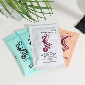 

Крем-краска для волос Rowena Soft Silk 3.3 горький шоколад, 135 мл
