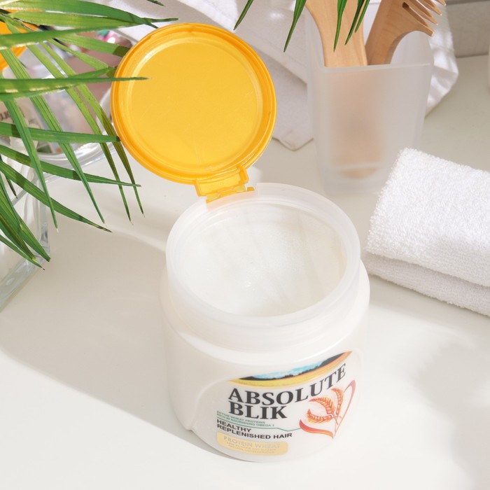 Маска-бальзам для волос Absolute Blik с протеином пшеницы, 500 мл 32260