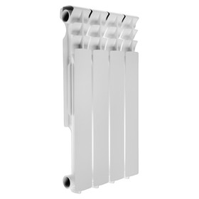 Радиатор алюминиевый AQUAPROM A21, 500 x 80 мм, 4 секции