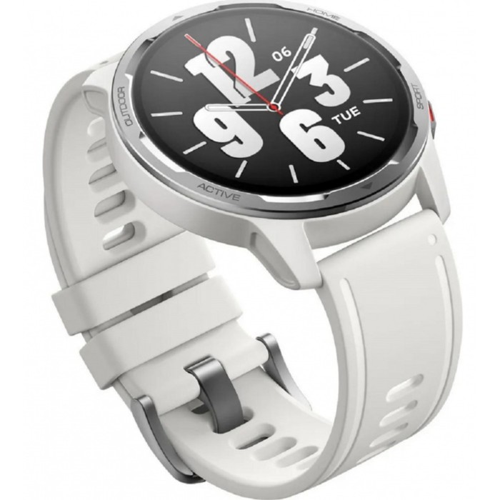 Смарт-часы Xiaomi Watch S1 Active GL (BHR5381GL), 1.43", Amoled, BT, GPS, 470 мАч, белые - фото 51458710