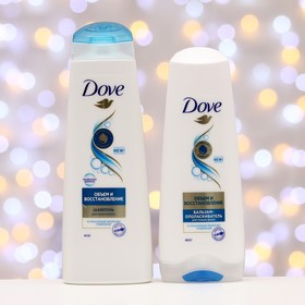 

Подарочный набор Dove: бальзам-ополаскиватель, 200мл+ шампунь для волос, 250 мл