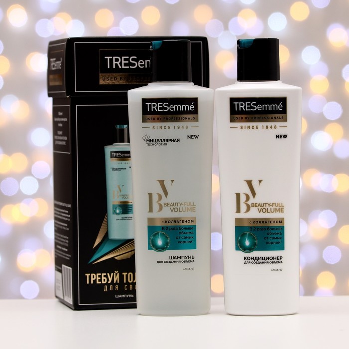 Подарочный набор Tresemme женский:шампунь для волос, 230 мл + кондиционер для волос, 230 мл - Фото 1