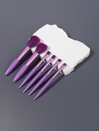 Набор кистей для макияжа COLOR POWER, 6 шт., фиолетовый - Фото 2