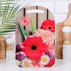 Доска разделочная и сервировочная с декором "Лучшей хозяке" 29,25х18,75х0,55 см, фанера - фото 36436485