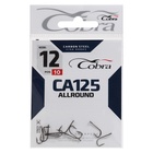 Крючки Cobra ALLROUND, серия CA125, № 12, 10 шт. - Фото 1