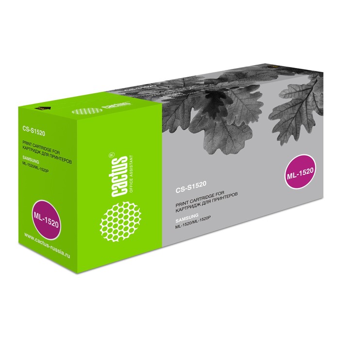 Тонер - картридж Cactus CS-S1520, чёрный, для Samsung ML-1520/1520P, 3 000 стр.