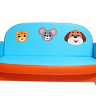Комплект мягкой мебели «Агата. Домашние животные», голубо-оранжевый - Фото 12