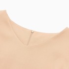 Платье миди женское с поясом MINAKU: Casual collection, бежевое, размер 48 - Фото 9